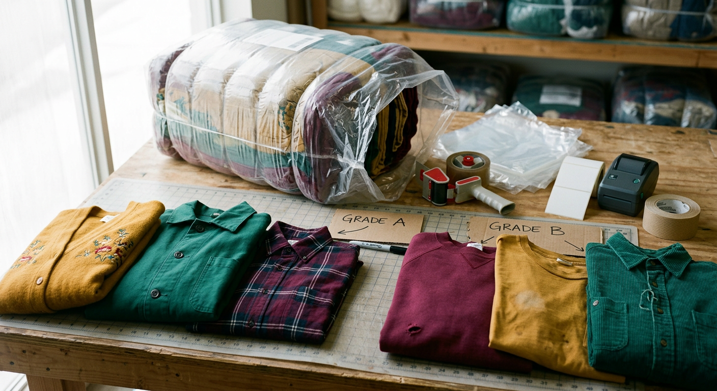 What is the Difference Between Grade A and Grade B Vintage Bales?