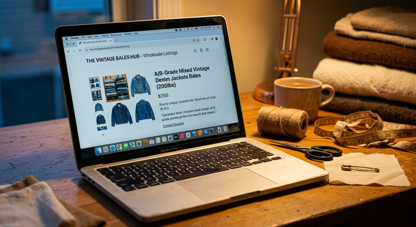 How to Source Profitably from Wholesale Vintage Clothing Suppliers