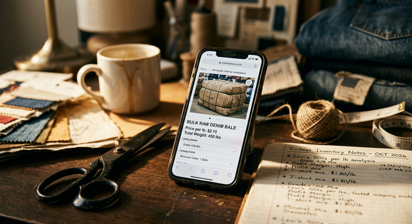 Cheapest Wholesale Vintage Clothing Per Pound | Reseller Guide